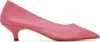 Martiniano Pink After Party Heels In Gum