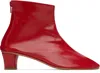 Martiniano Red High Leone Boots In Red