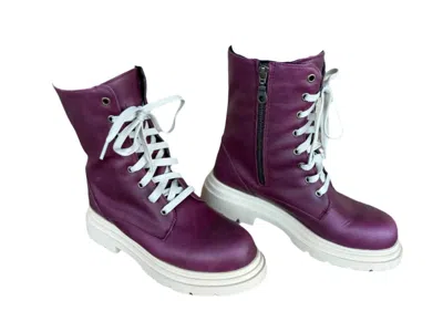 Martino Women's Ziggy Boots In Bordo In Multi