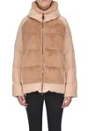 Martylo Eco-fur Insert Down Jacket