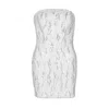 Marusiya London Women's White The Judit Dress In Gray