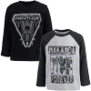 Marvel 2-pack Long Sleeve T-shirts In Black