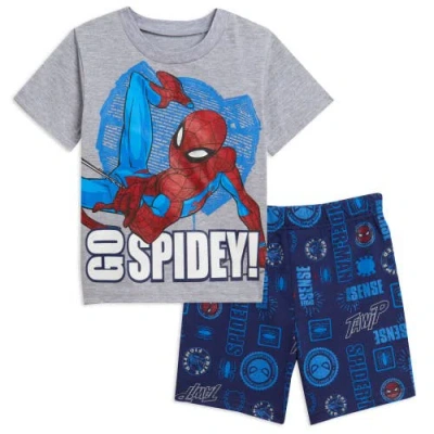 Marvel Kids'  2-piece T-shirt And Shorts Set In Multi