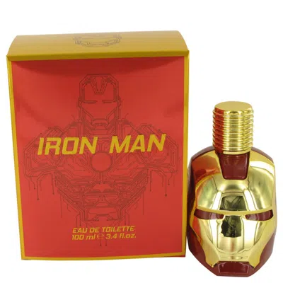 Marvel 3.4 oz Iron Man Eau De Toilette Spray For Men In White