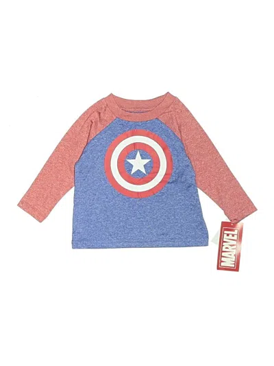 Pre-owned Marvel Babies' 3/4 Sleeve T-shirt In Blue