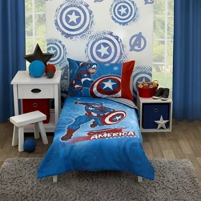Marvel 4-pc. Toddler Bedding Set In Blue