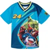 Marvel Athletic Short Sleeve Tee In Blue