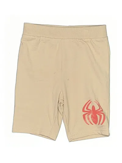 Pre-owned Marvel Kids' Athletic Shorts In Tan