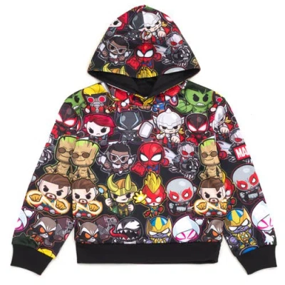 Marvel Kids'  Avengers Fleece Hoodie In Black