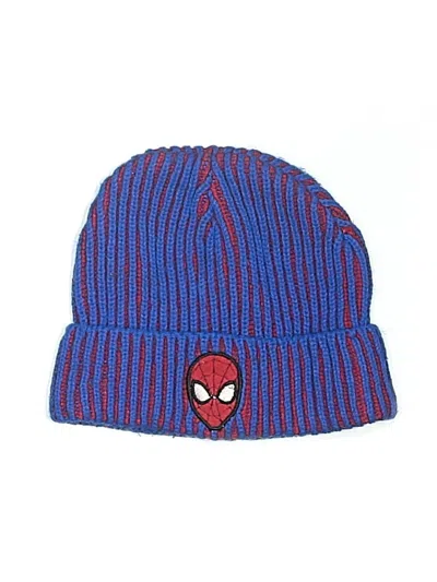Pre-owned Marvel Kids' Beanie Hat In Blue
