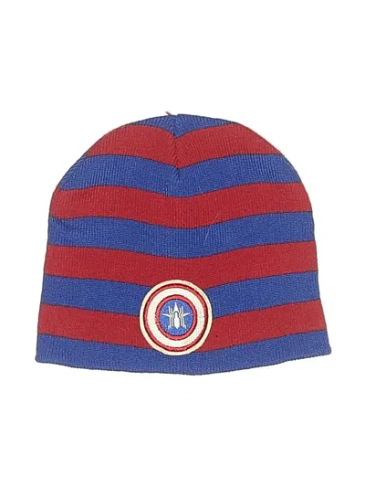 Pre-owned Marvel Kids' Beanie Hat In Blue