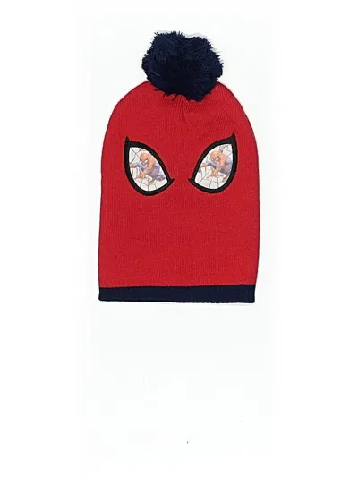 Pre-owned Marvel Kids' Beanie Hat In Red