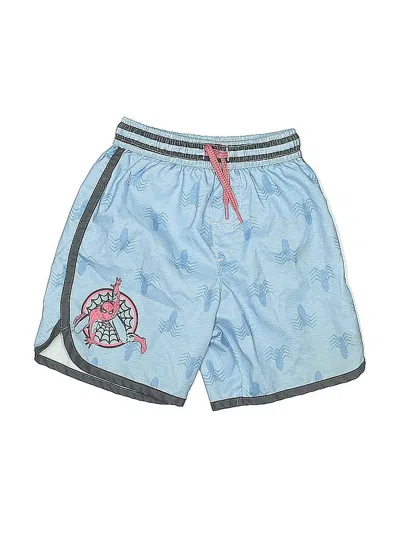 Pre-owned Marvel Kids' Board Shorts In Blue