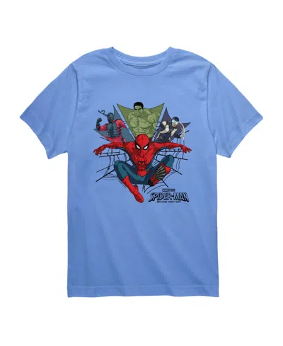 Marvel Kids' Boys' 8-20 Brand New Day Heroes Short-sleeve T-shirt In Blue