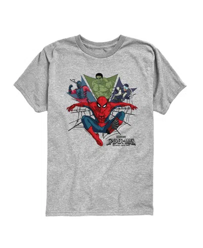 Marvel Kids' Boys' 8-20 Brand New Day Heroes Short-sleeve T-shirt In Gray