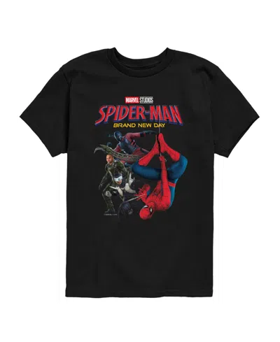 Marvel Kids' Boys' 8-20 Brand New Day Scorpions And Heroes Short-sleeve T-shirt In Black