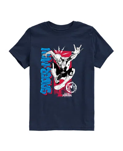 Marvel Kids' Boys' 8-20 Brand New Day Spidey Senses Short-sleeve T-shirt In Blue