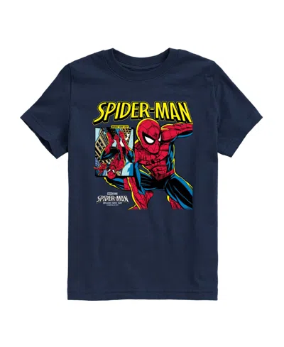 Marvel Kids' Boys' 8-20 Short-sleeve T-shirt In Blue