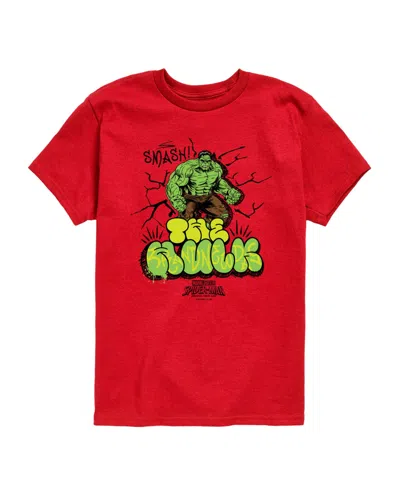 Marvel Kids' Boys' 8-20 Short-sleeve T-shirt In Red