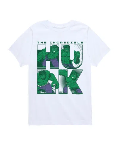 Marvel Kids' Boys' 8-20 The Incredible Hulk Short-sleeve Graphic T-shirt In White