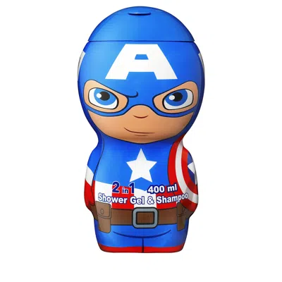 Marvel Boys Captain America Shampoo 13.5 oz Kids Fragrances 8411114090337