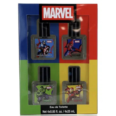 Marvel Boys Heroes 4pcs Edt Gift Set Fragrances 663350097542