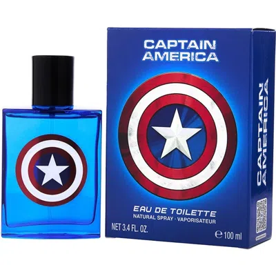 Marvel Captain America 3.4 Eau De Toilette Spray.. In Multi