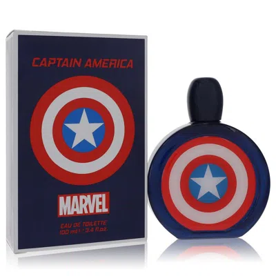 Marvel Captain America By  Eau De Toilette Spray 3.4 oz Men In Multi