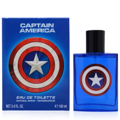 Marvel Captain America Eau De Toilette In Blue