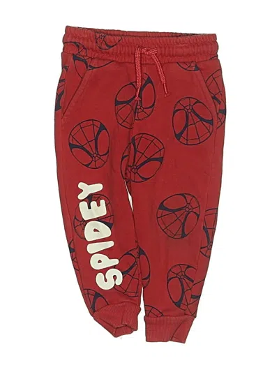 Pre-owned Marvel Kids' Casual Pants In Red