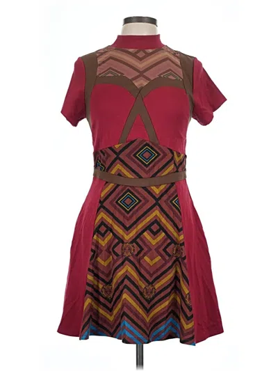 Pre-owned Marvel Cocktail Dress In Burgundy