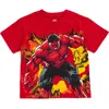 Marvel Cosplay Short Sleeve T-shirt In Red