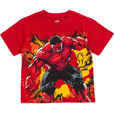 Marvel Kids'  Cosplay Short Sleeve T-shirt In Red