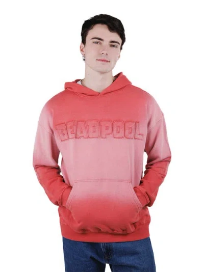 Marvel Deadpool & Wolverine Fleece Pullover Hoodie In Red