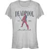 Marvel: Deadpool Junior's Marvel Deadpool Merc With A Smile Graphic T-shirt In Multi