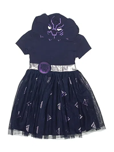 Pre-owned Marvel Kids' Dress In Purple