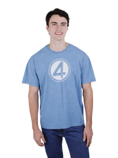 Marvel Fantastic Four Cosplay Short Sleeve T-shirt In Blue
