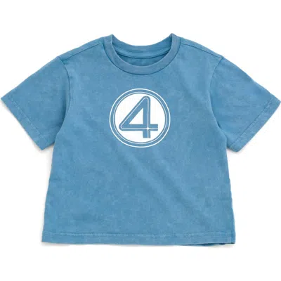 Marvel Kids'  Fantastic Four Short Sleeve T-shirt In Blue