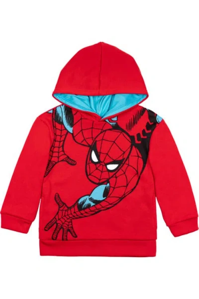Marvel Kids'  Fleece Pullover Hoodie In Red