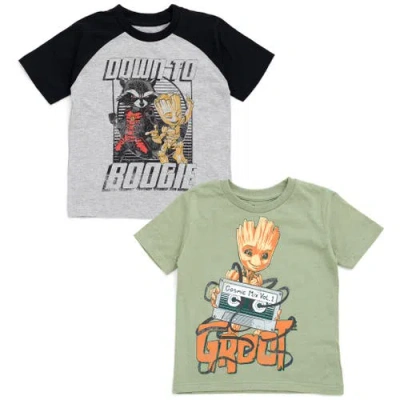 Marvel Kids'  Guardians Of The Galaxy 2-piece T-shirt Set In Green