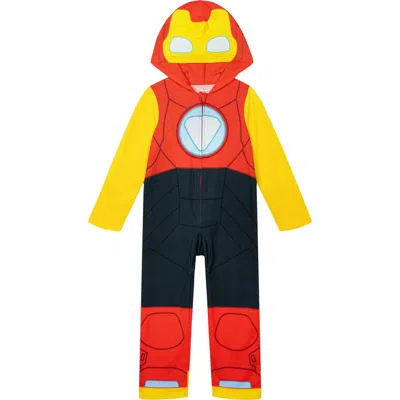 Marvel Iron Man And His Awesome Friends Hooded One Piece In Multi