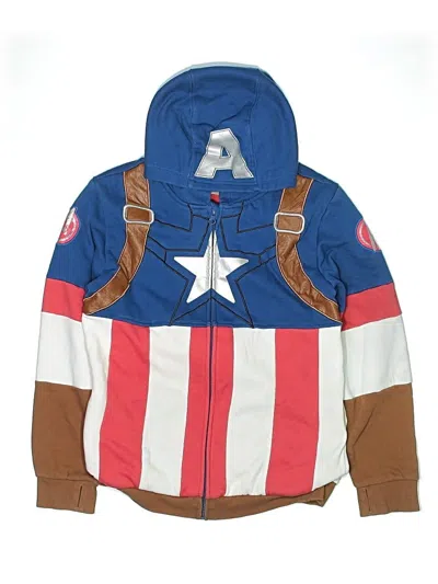 Pre-owned Marvel Kids' Jacket In Blue