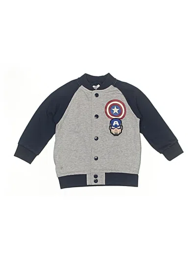 Pre-owned Marvel Kids' Jacket In Gray