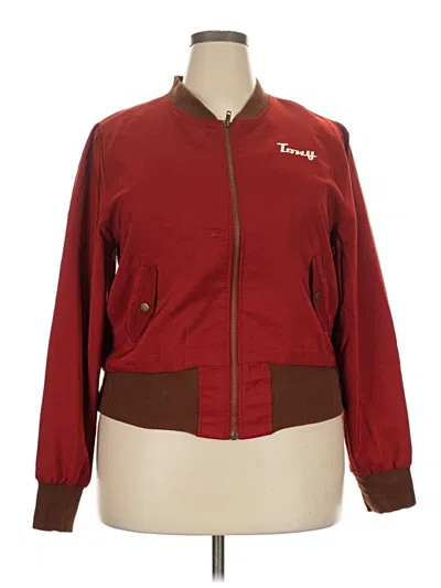 Pre-owned Marvel Jacket In Red