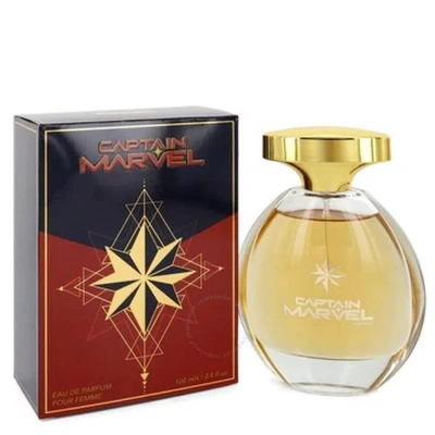 Marvel Ladies Captain  Pour Femme Edp 3.4 oz Fragrances 810876037655 In Orange