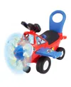 Marvel Lights And Sounds Spidey Activity Plane Ride-on In Multi