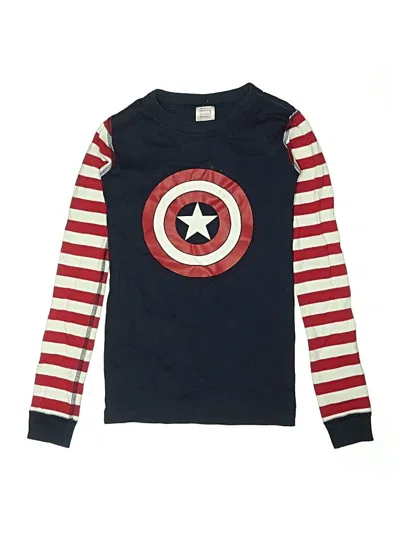 Pre-owned Marvel Kids' Long Sleeve T-shirt In Blue