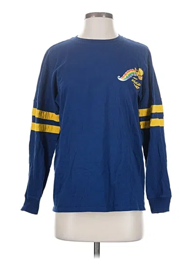 Pre-owned Marvel Long Sleeve T-shirt In Blue