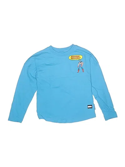 Pre-owned Marvel Kids' Long Sleeve T-shirt In Blue