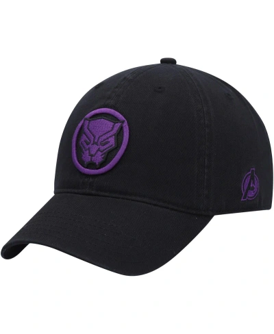Marvel Men's  Black Black Panther Dad Adjustable Hat